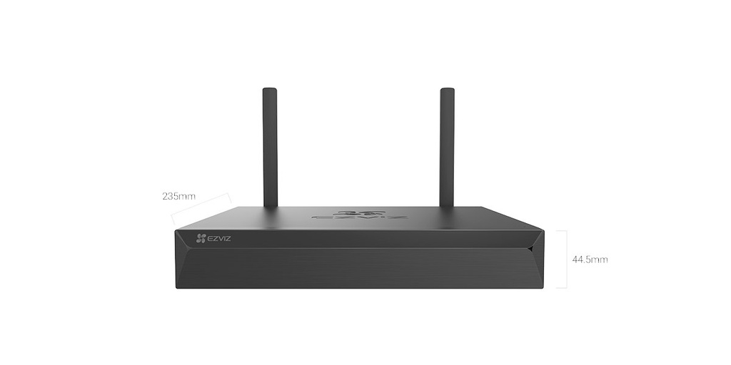NVR EZVIZ , INALAMBRICO, 4 CANALES, (CS-X5S-R100-4W)