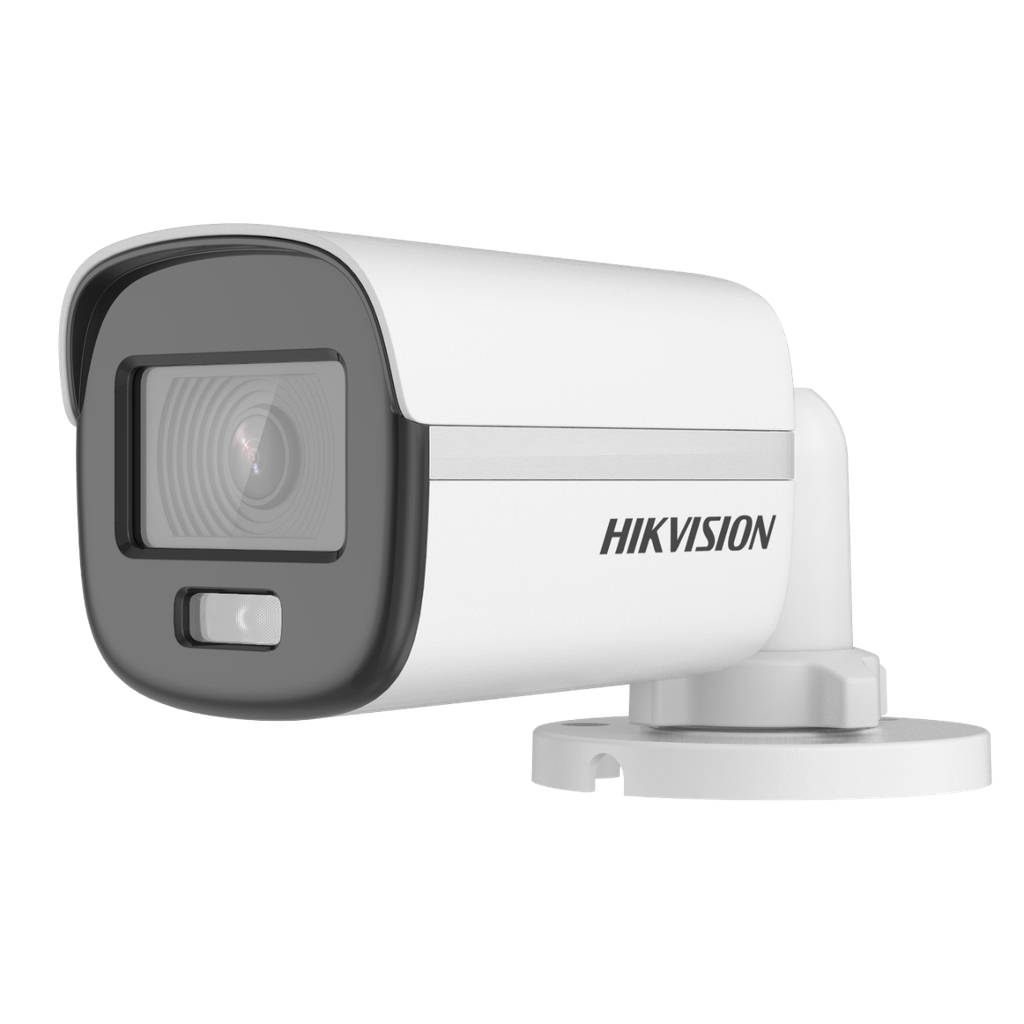 CAMARA HIKVISION, BULLET, COLORVU, 2MP, 2.8MM, LUZ BLANCA 20M, METALICA  (EQUIVALE A  DS-2CE16D0T-LFS)