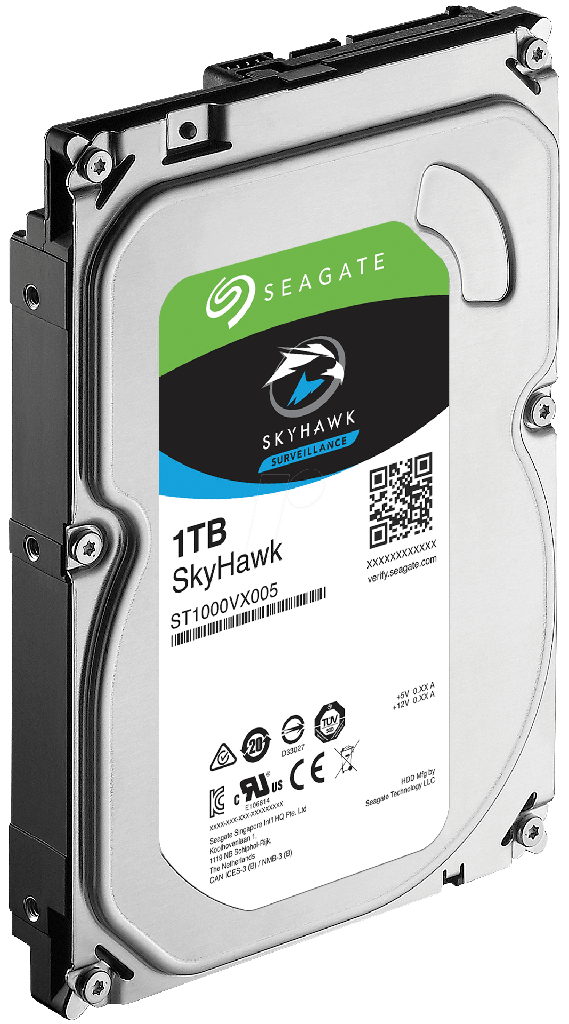 [DISCOHD1TSS] DISCO RIGIDO SEAGATE SKYHAWK DE 1 TB SATA P/ VIDEO VIGILANCIA