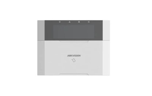 TECLADO LCD CON LECTOR DE TAG INTEGRADO, 2 ENTRADAS DE ALARMA Y 1 SALIDA, COMPATIBLE CON PANELES AXPRO