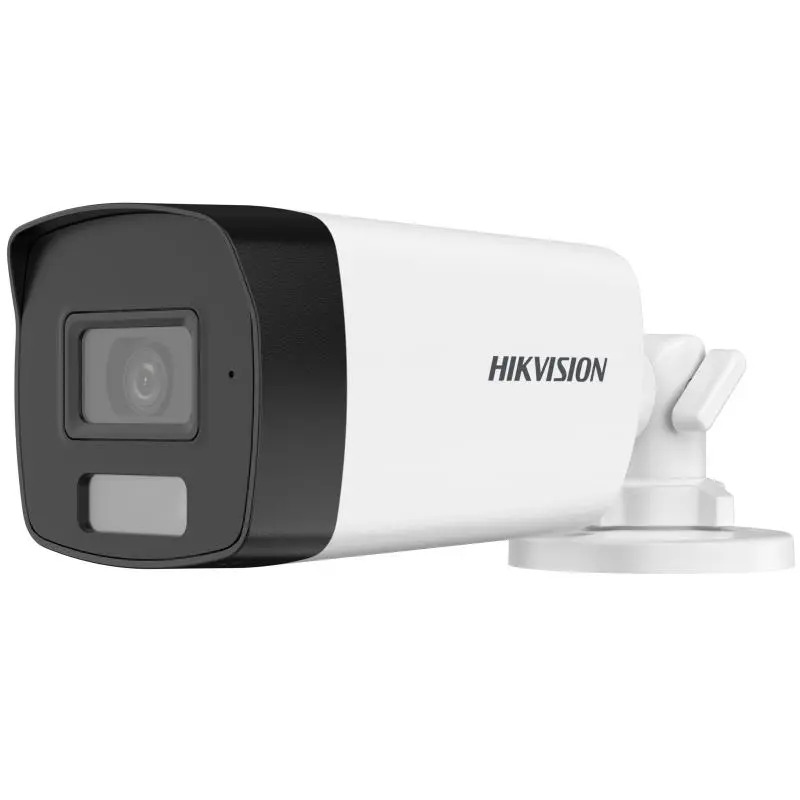 [DS-2CE17D0T-LFS(3.6mm)] CAMARA HIKVISION, BULLET, COLORVU DUAL, 2MP, 3.6MM, EXIR Y/O LUZ BLANCA 40M, METALICA, MIC AUDIO POR COAXIAL