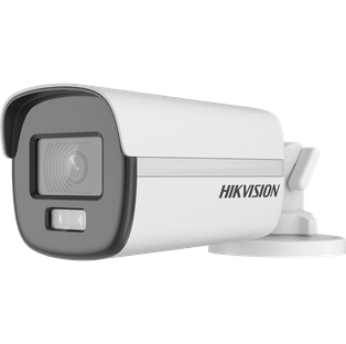 CAMARA HIKVISION, BULLET, COLORVU, 5MP,  2.8MM,  LUZ BLANCA 40M, AUDIO