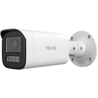 CAMARA IP, HILOOK (BY HIKVISION),  BULLET, 4MP, IR 50 M, DETEC. HUMANO / VEHICULO, VARIFOCAL MOTORIZADA 2.8-12MM, MICROFONO, SLOT MICROSD 512 (EQUIV 1643)