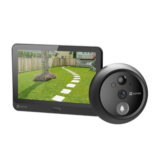 KIT VIDEOPORTERO DOMESTICO,EZVIZ, 2 MP, TIMBRE INALAMBRICO (CS-HP4-R100-6E2WPFBS)